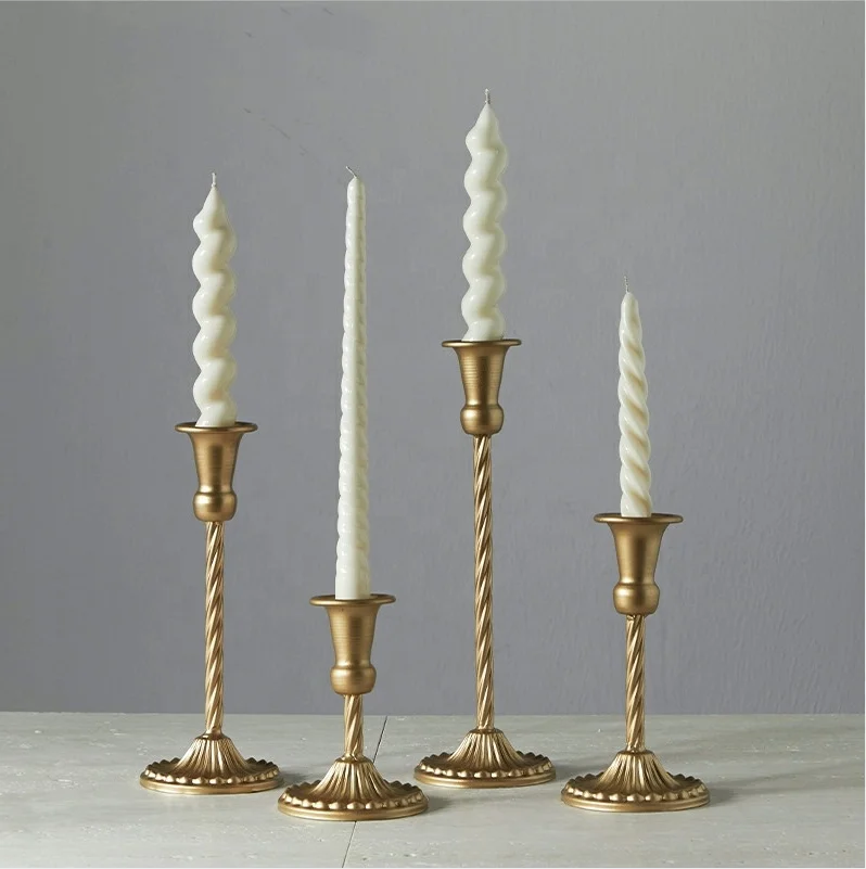 wholesale  Living Room Advent Wall Mounted Black Wedding Metal Candlestick Holders