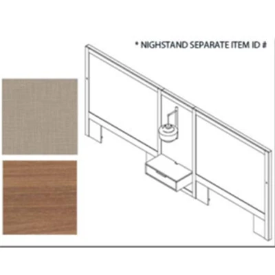 Hotel Furniture Bed Headboard For Fairfield