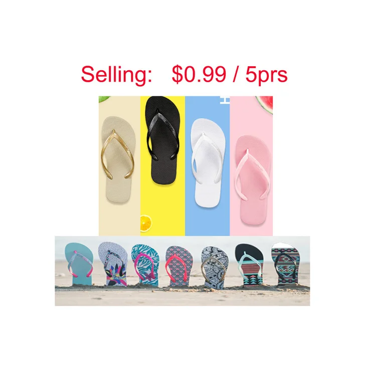 Cheap Flip Flops Cheapest Rubber White Wedding Purple Women For Guests Kids Wedge Slipper Child Black Thong