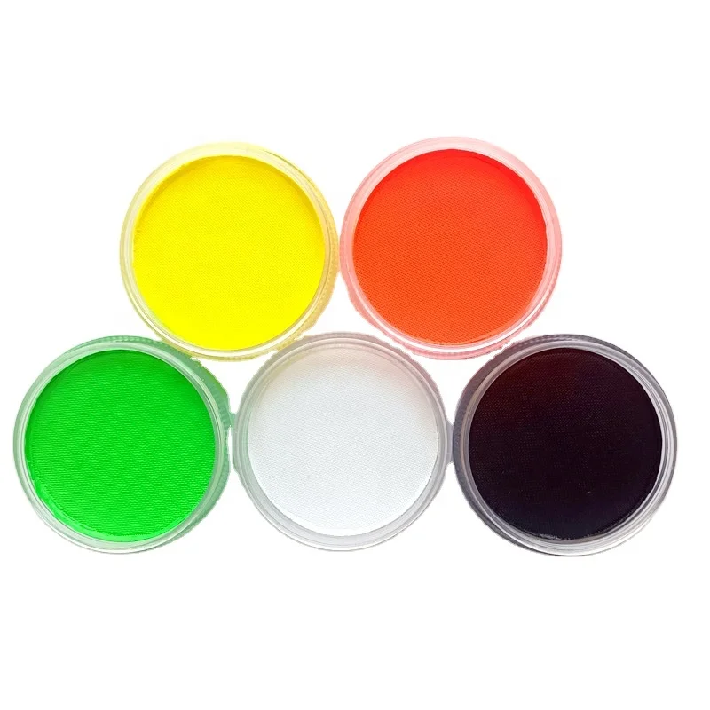 Набор для профессиональной вечеринки, детская краска для лица, радужные пирожные, одноцветная краска для лица, 90 г
