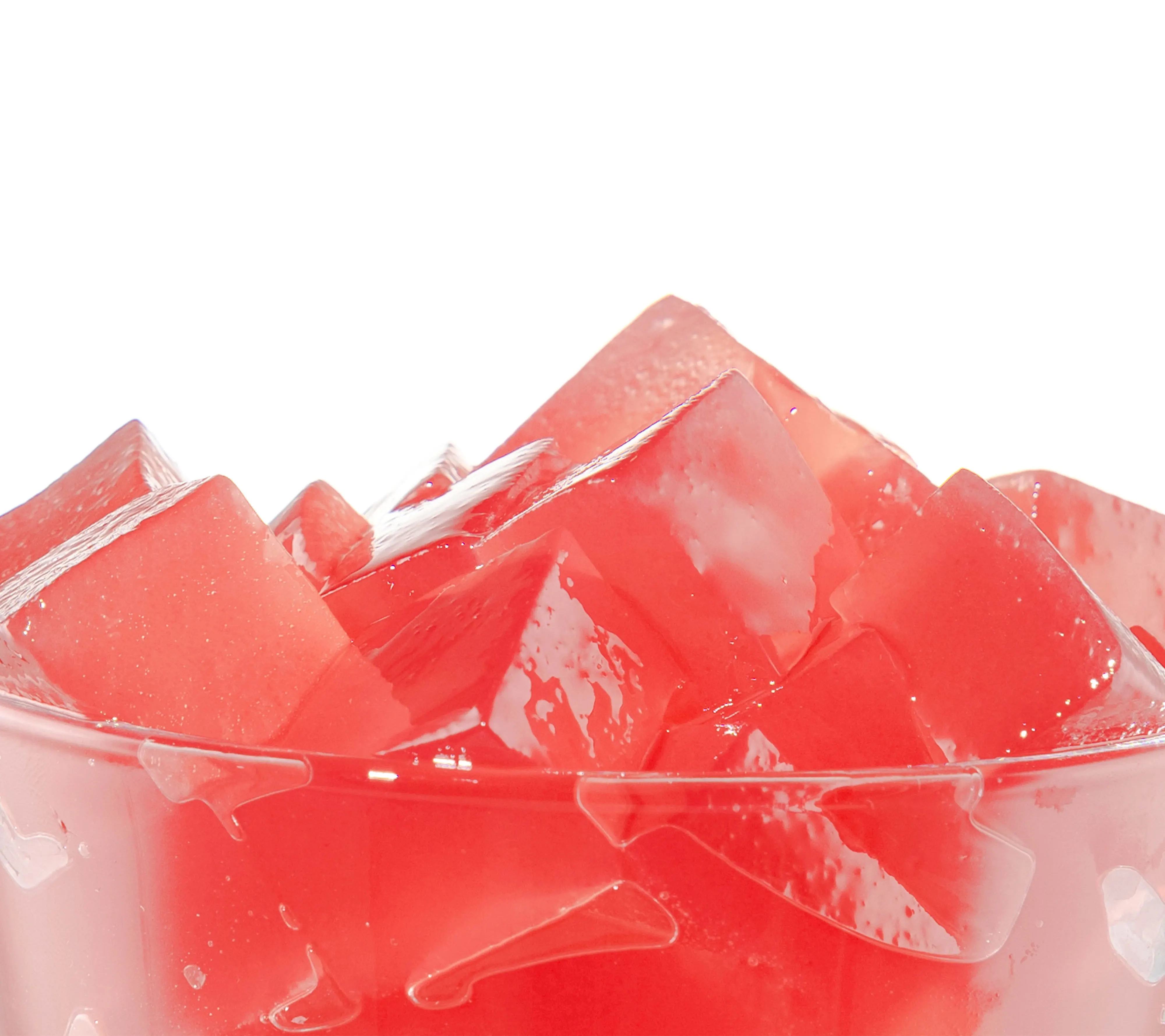 Wholesale Taste Jelly Cup Crystal Mix Fruit Flavor Sweet Bag Packaging OEM ODM Pink Fruity Flavor with 10 Months Shelf Life 1 Kg