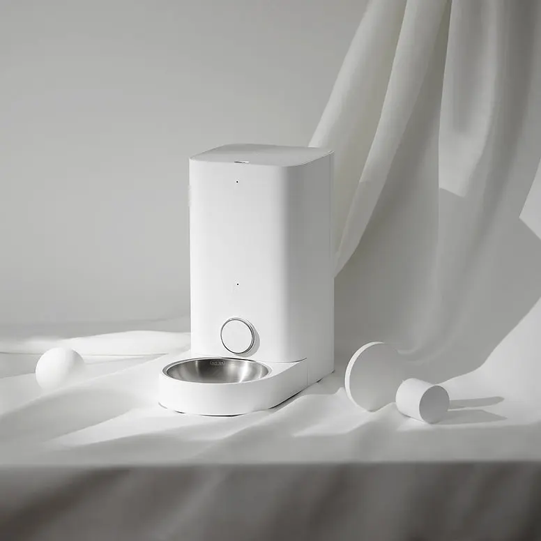 PETKIT Element Smart Pet Feeder Mini Automatic Pet Feeder with LED Display Stainless Steel Pet Bowl App Control Cat Puppy Feeder