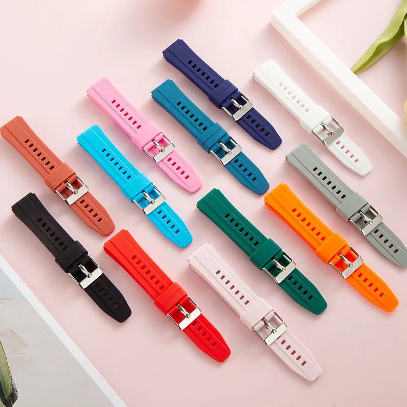 HMJ Wholesale Popular Fashion Colorful 18MM Watch Bracelet Belt For Silicone GT 4 Band Huawei Watch GT4 Strap
