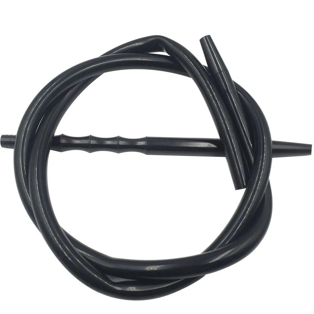 T016SH LVHE гибкий силиконовый резиновый шланг для кальяна разных цветов с алюминиевой трубкой