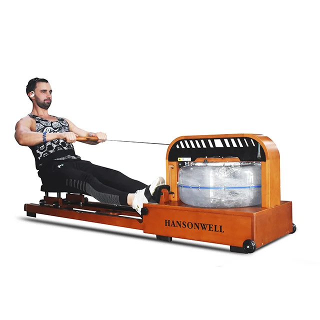 2023 Whole Body Cardio Training Home Use with Adjustable Pedal Exercise Equipment Water Rowing Machine