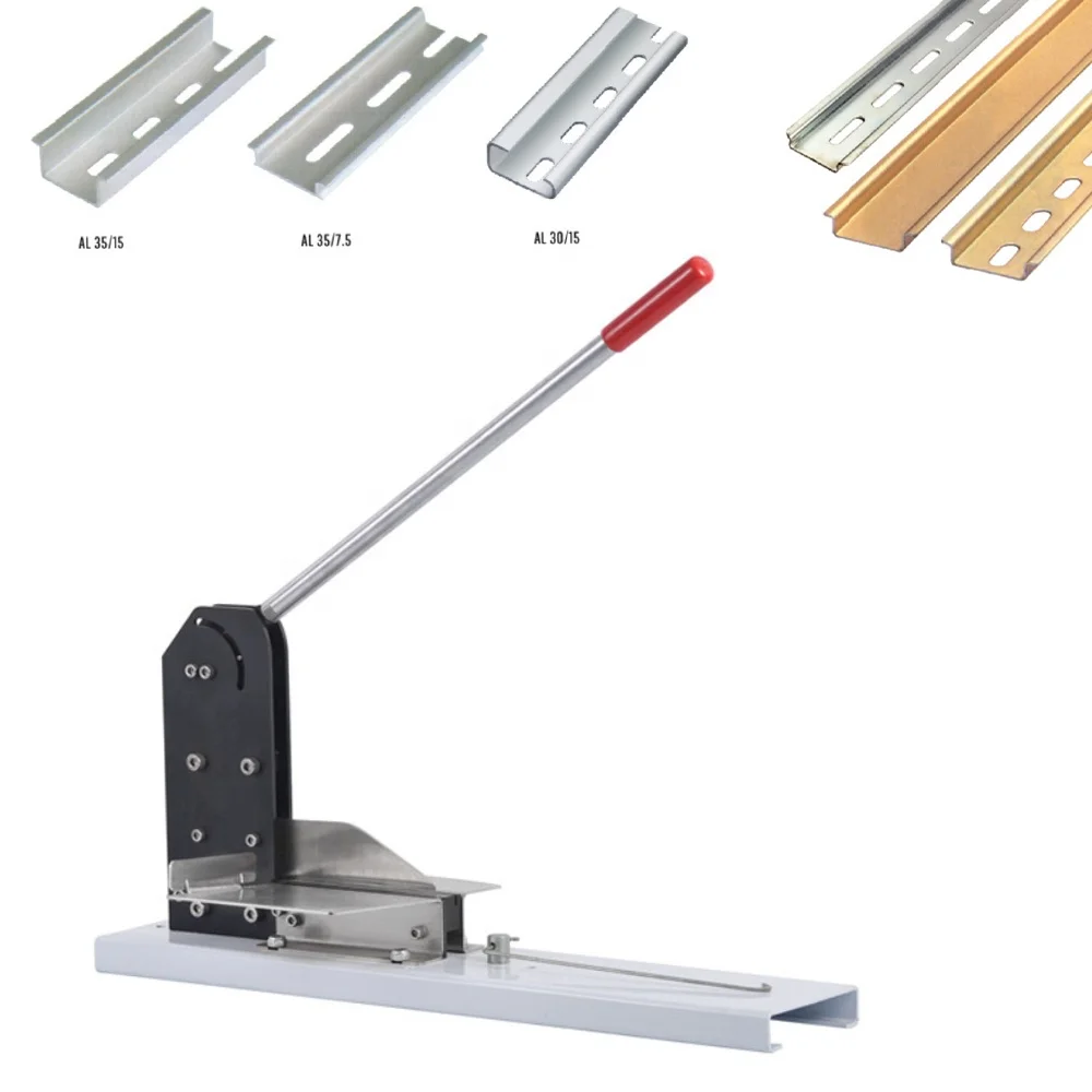 Factory direct supply Manual Din Rail Cutting Tool Guide Rail Cutter for Cutting Aluminum and Steel