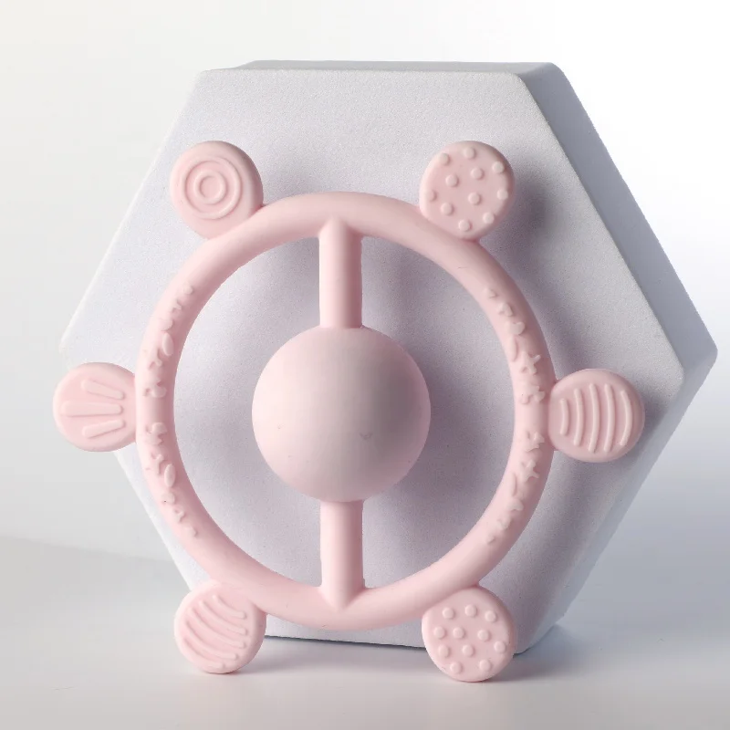 Оптовая цена, не содержит Бисфенол А, органические мягкие детские игрушки из пищевого силикона для прорезывания зубов