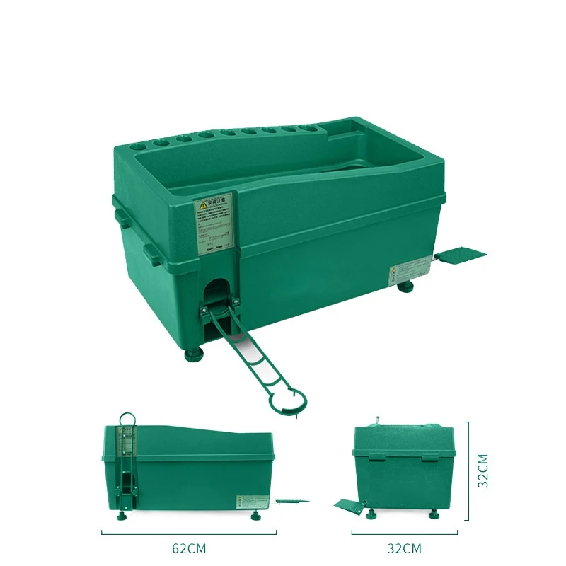 Golf Ball Dispenser Machine Powerless Automatic Tee up Machine No Electricity Required Green Customizable logo
