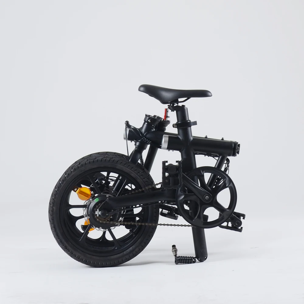 HOTTECH  Ebike electric city bike rechargeable electric bike with 16 inch Kenda tire