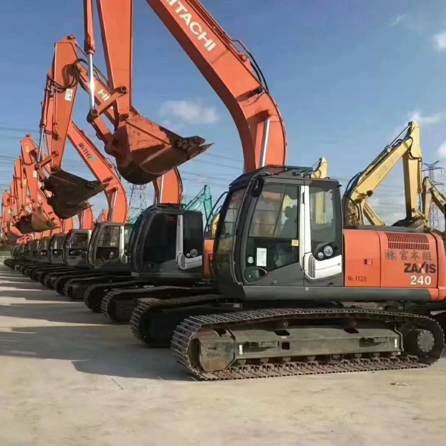 Оригинальная компания Hitachi ZAXIS 50 60 70 75 120 135 200 240 270 350 450 650 б/у экскаватор