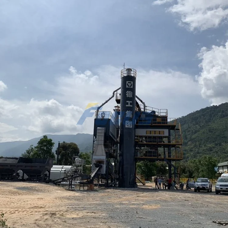 Asphalt Mixing Plant AZP 120 XCM XAP120M Energy Saving and Encironmental Protection