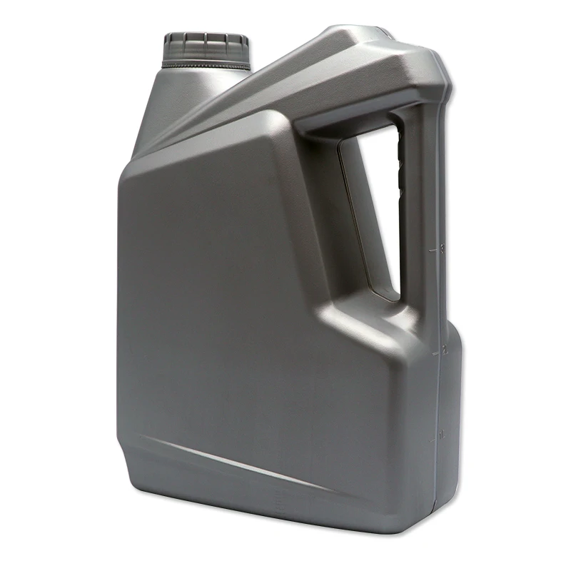 High Quality 5L Plastic Engine Oil Bottle empty bottle with Screw Cap Lubricant Bottle 5liter fuel Oil Flask factory Wholesale