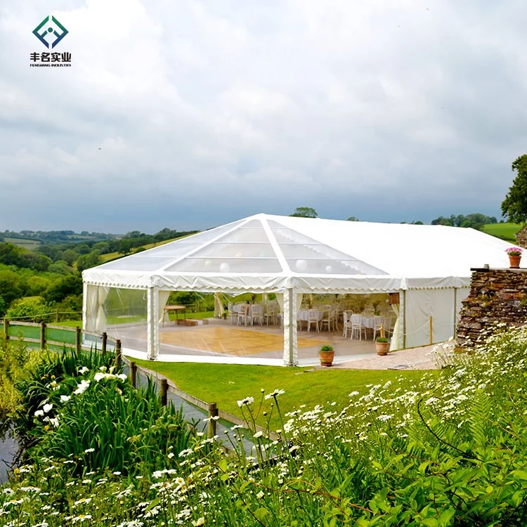Outdoor 500 people luxury large waterproof wedding event party banquet marquee tent