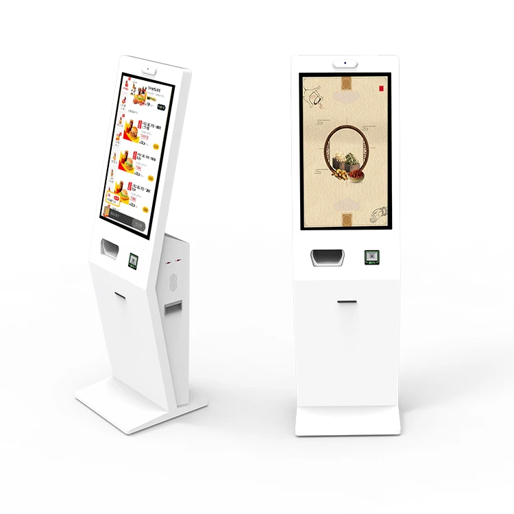 Desktop terminal 15.6 21.5 23.8 inch Touch Screen Standing Payment Self-Service Kiosk for Restaurant