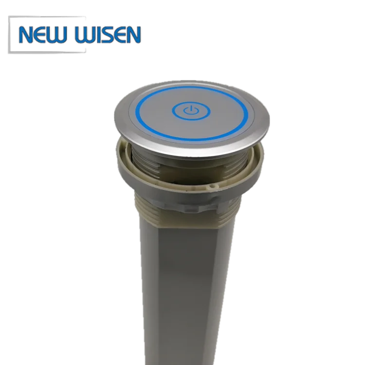 Factory custom hidden eu motorised receptacle pop-up socket australian automatic electrical pop up desktop socket for kitchen