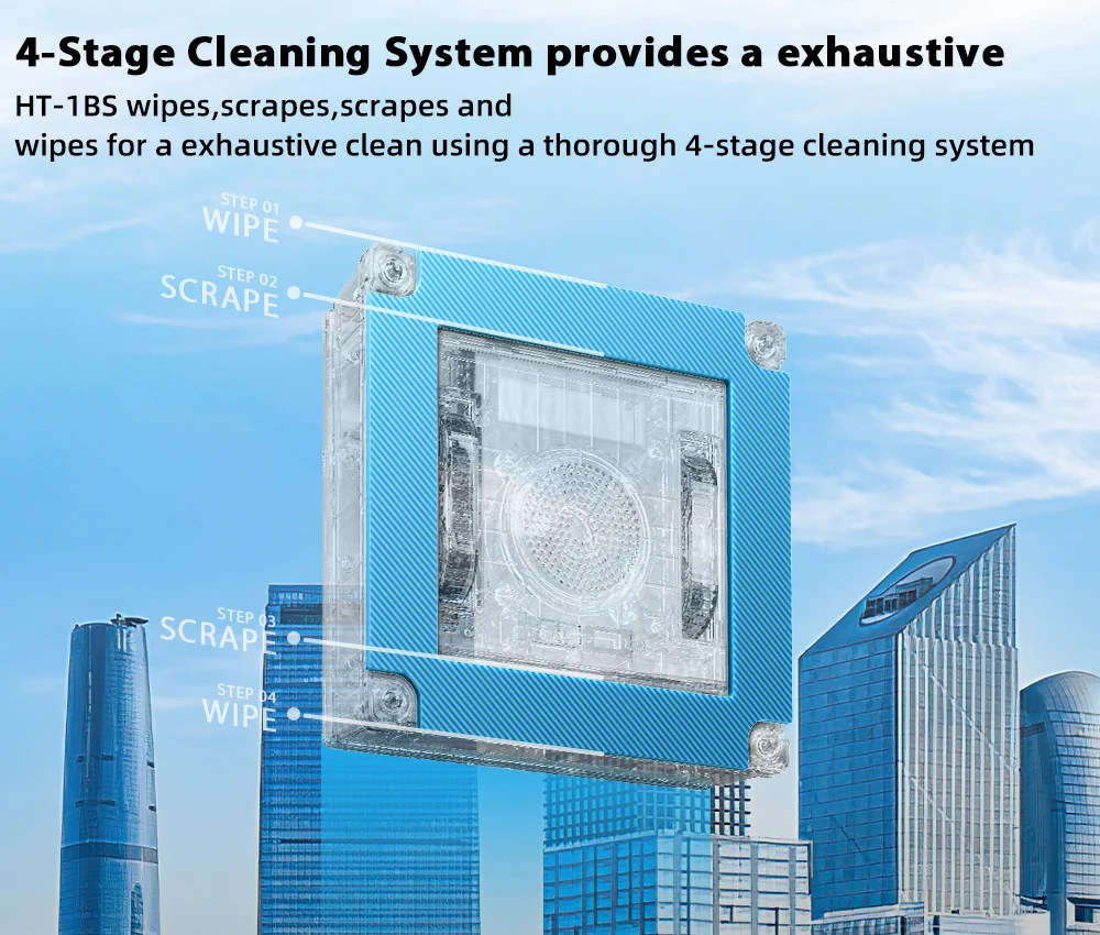 2024 Smart Automatic Washer Spray Window Glass Cleaning Robot Cleaner