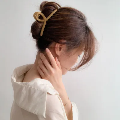 BELLEGIRL оптовая продажа одноцветная матовая моющаяся коготь для волос лица Модная водостойкая шпилька ванной простые цветные