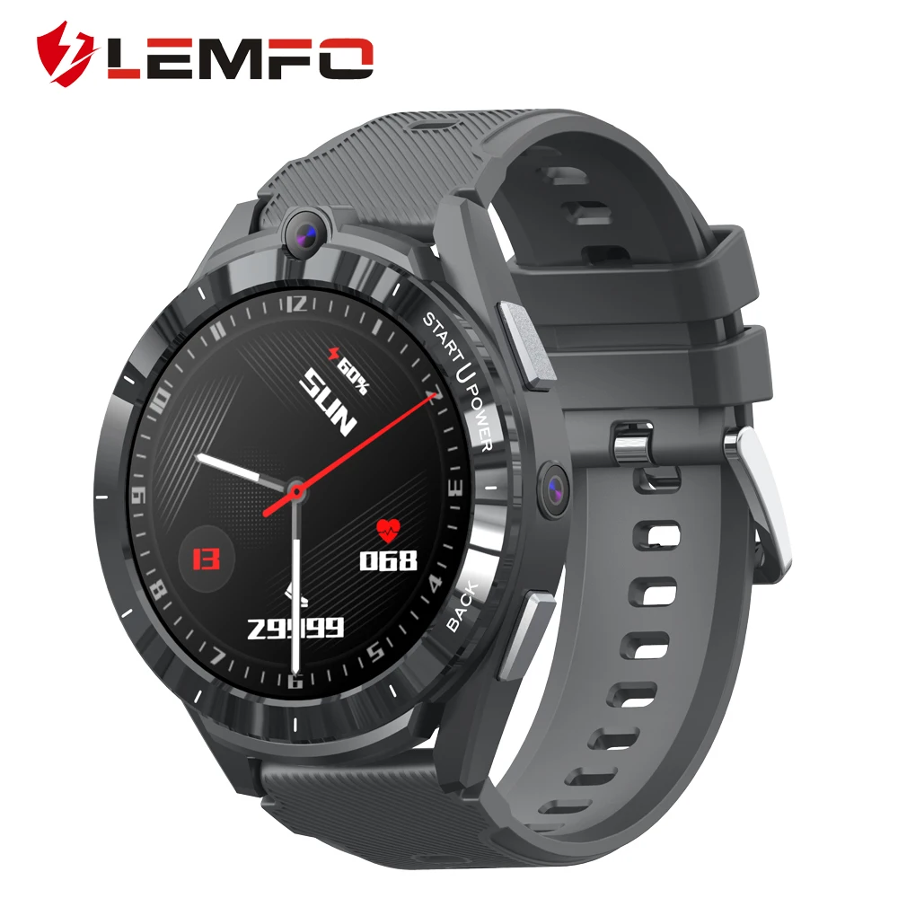 2022 New 100% Original LEMFO LEM16 4G Android 11 6GB+128G AMOLED Smart Watch 8MP Camera High End GPS Smartwatch