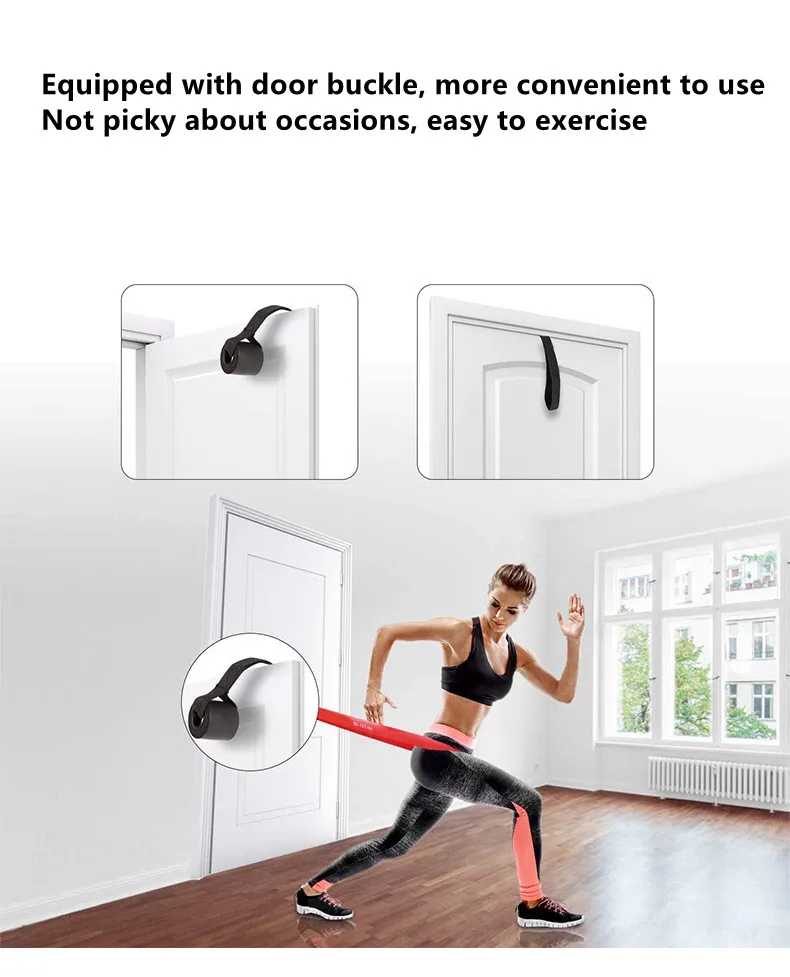 Aofeite Customized Logo & Colors Latex TPE Gym Fitness Pull Up Power Assist Resistance Band set