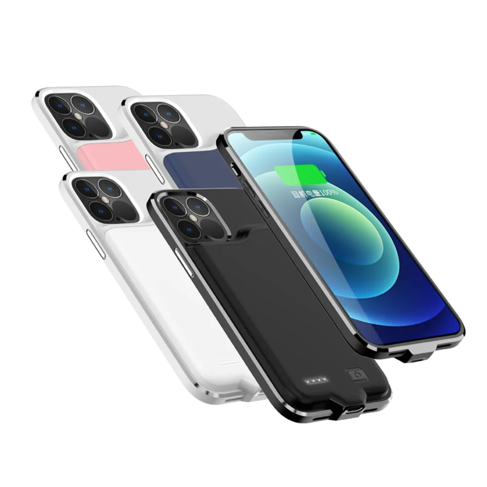 2021 Hot Selling 5000mah Mobile Phone Battery Case Mini Powerbank External Battery Case for iPhone 12 Pro/6.1 inch