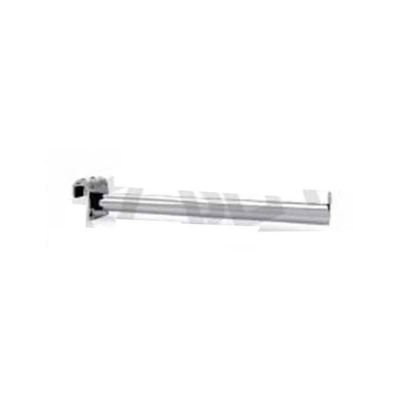 H-19 Cheap Price Metal Single Slatwall Chrome Hanging Display Stands Shelf Hook