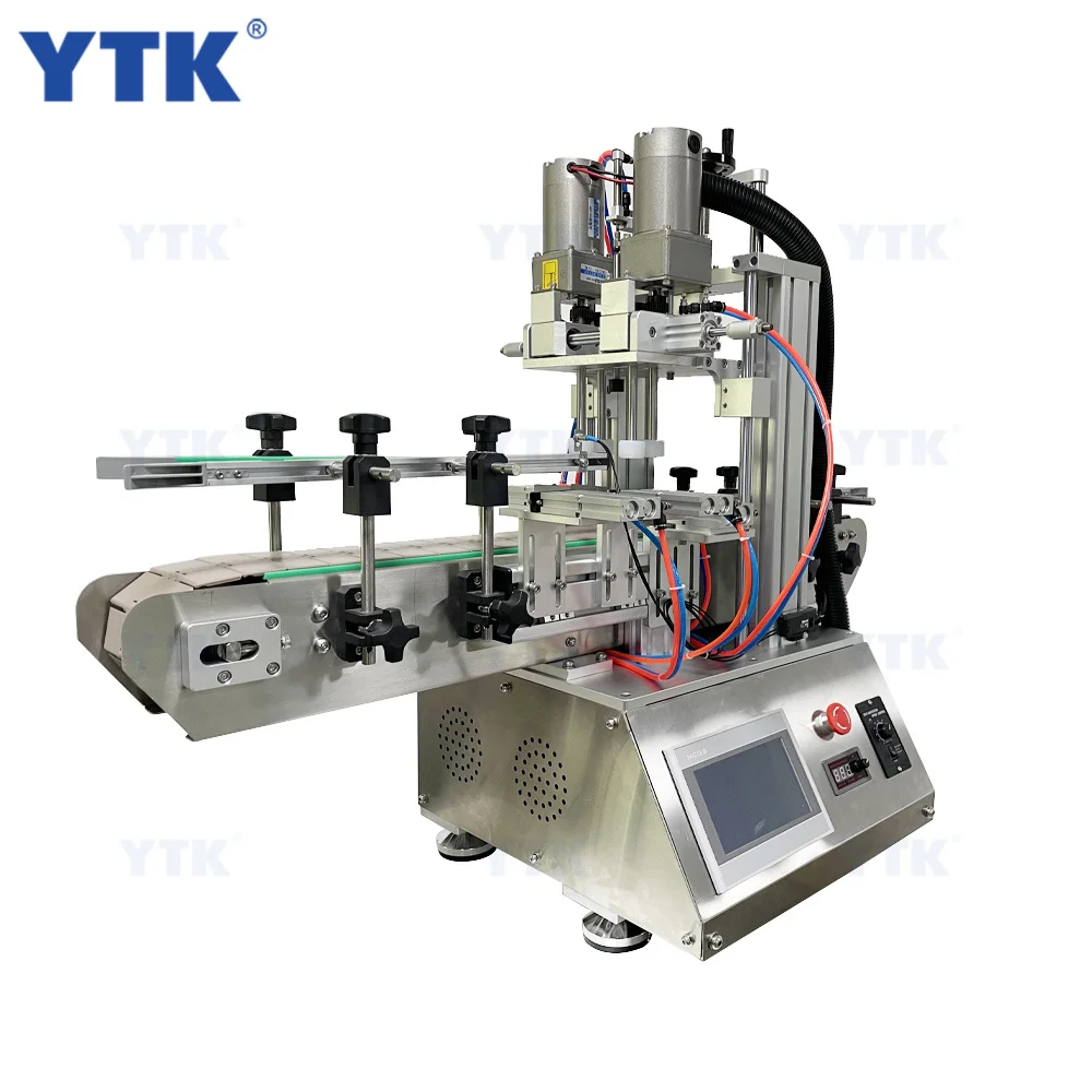 2020 new desktop automatic twist off trigger spray screw capping machine/twist capping machine