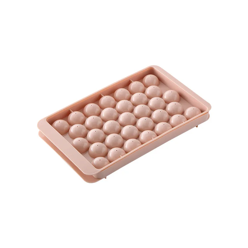Kitchen Plastic Molds Ice Tray Round Ball Ice Cube Makers DIY Ice Cube Mould for Home Bar Party
