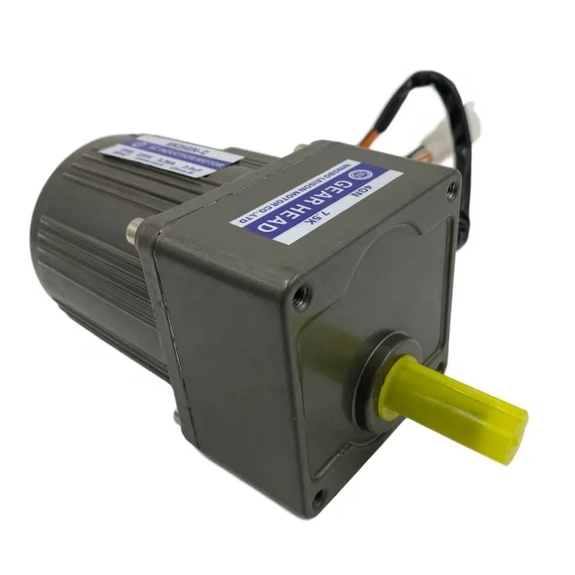 25 Вт Реверсивный индукционный двигатель переменного тока с контроллером скорости, низкий уровень шума, низкий оборот в минуту, 1 фаза и 3 фазы, 110 В, 220 В, 380 В, приемный