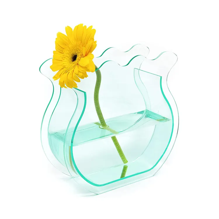 Custom Ins Style Home Office Wedding Decor Geometric acrylic cylinder vase