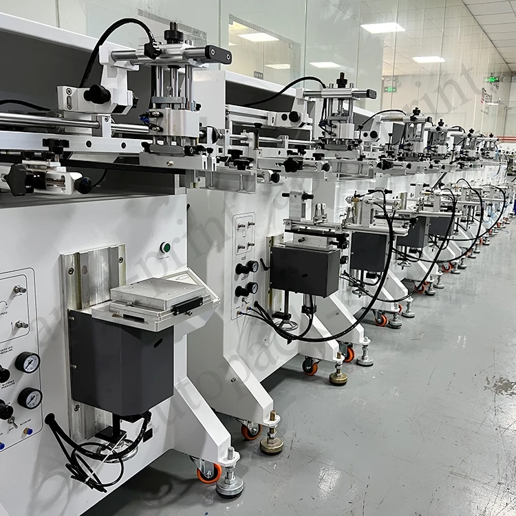 S350FRO Plastic or Glass Silk Screen Printing Machine Cylindrical Screen Printer Machine for Bottle Cup Tubes