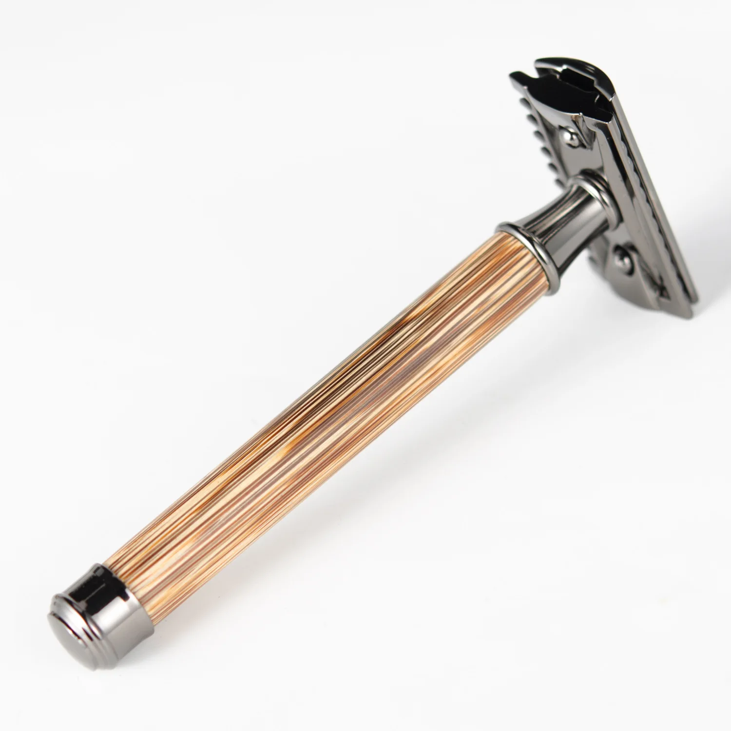 Old-fashioned Manual Razor Made of Aluminum Alloy