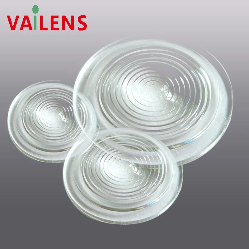 Dia 175 mm Tempered Borosilicate Glass Fresnel Lens For Studio lamp LED stage Light Spot Light