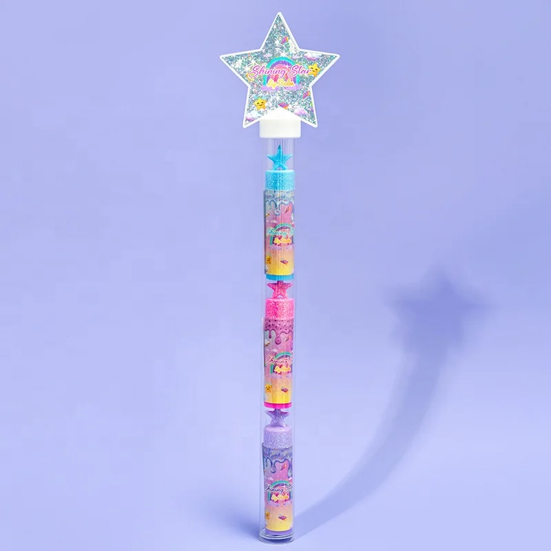 Wholesale Private Label Fruit Lip Balm set shining star lip balm set for kids