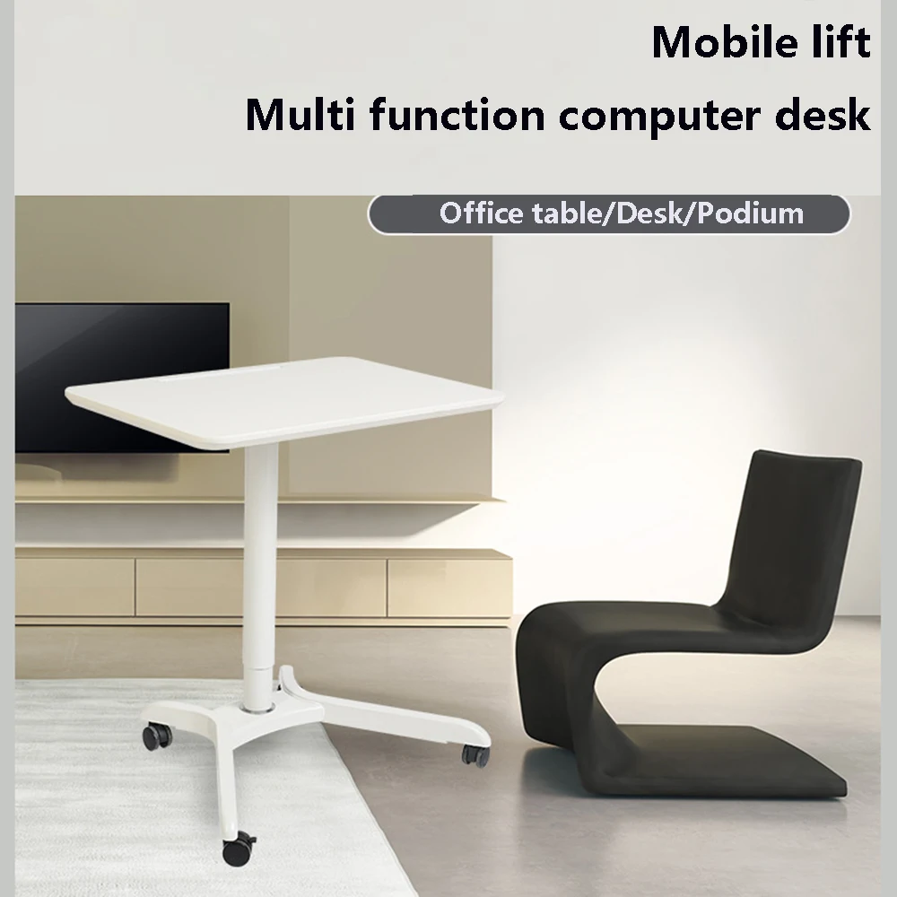 
Healthy Standing Learning Table Multi-function Electric Lift Speech Mobile Desk Computer Table 