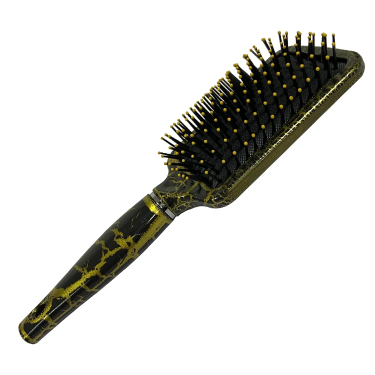 EUREKA 9594CNG Massaging Hair Brush Self Cleaning Comb Massage Comb Air-Cushion Comb With Nylon Pins And Grip Handle