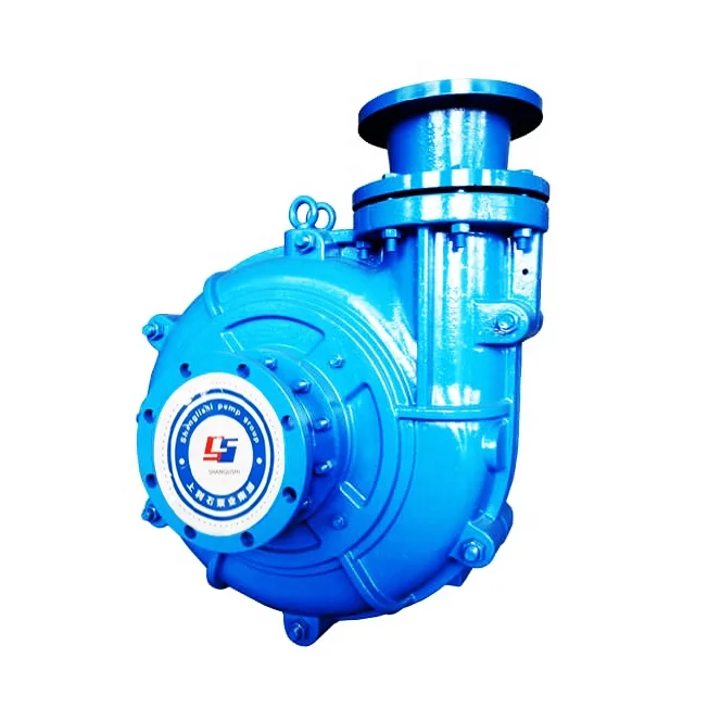 Horizontal 6 Inch slurry pump Sand Concrete Centrifugal Electric Motor pump Slag slurry pump Price