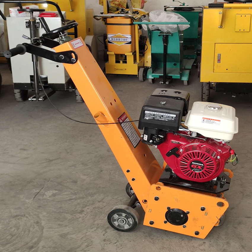 Factory Hot Sale  Gasoline engine 250 Concrete Pavement Manual Asphalt Road Milling Machine Small