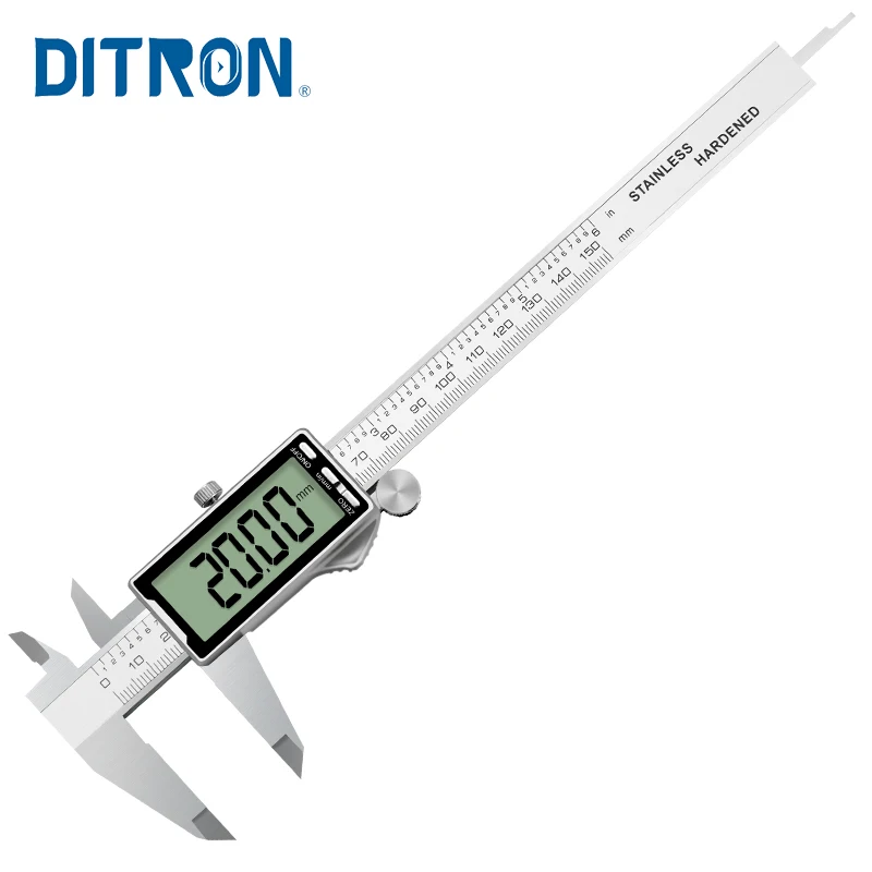 Stainless steel Digital Large LCD Screen Vernier Caliper  150 mm 6 inch Chinese Factory calipers measuring tool