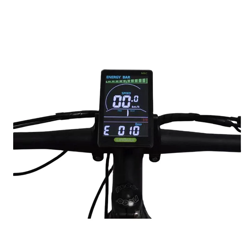 Electric Bicycle M6C 36v 48v 60v Digital Computer Cycle Stopwatch Computer Bike Speedometer Ebike Electric Bike Lcd Display