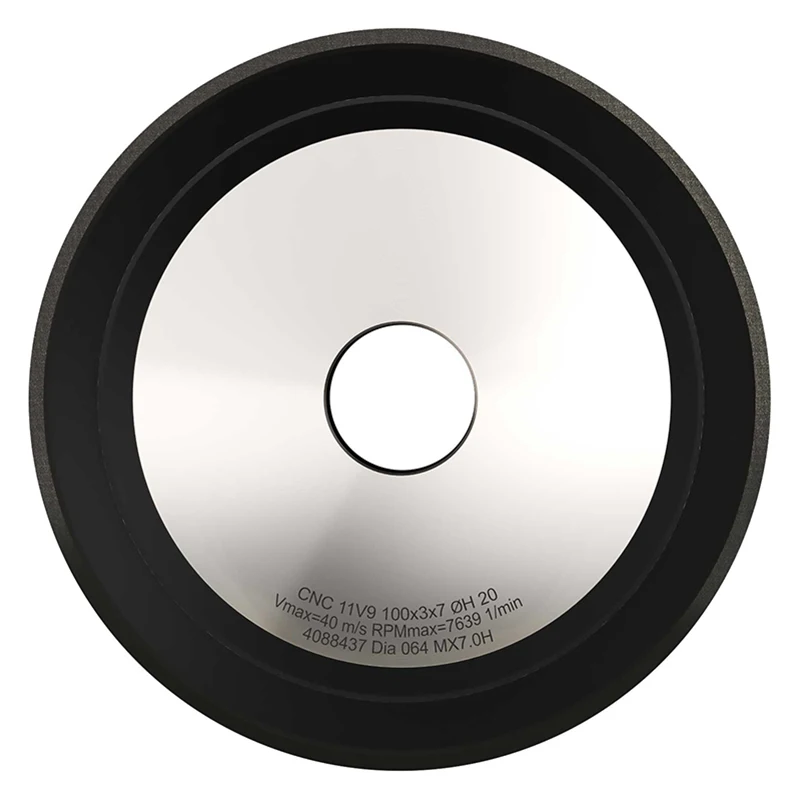 11V9 Grinding wheel used for manufacturing and re sharpening of carbide and HSS end mills