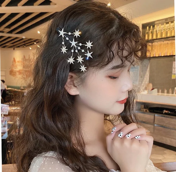 
Hot selling rhinestone hair clips 