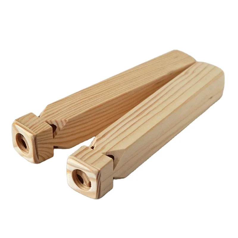 promotion gift toy whistle for kids funny wooden slide whistle Wooden Train Whistle 4 Tone toy