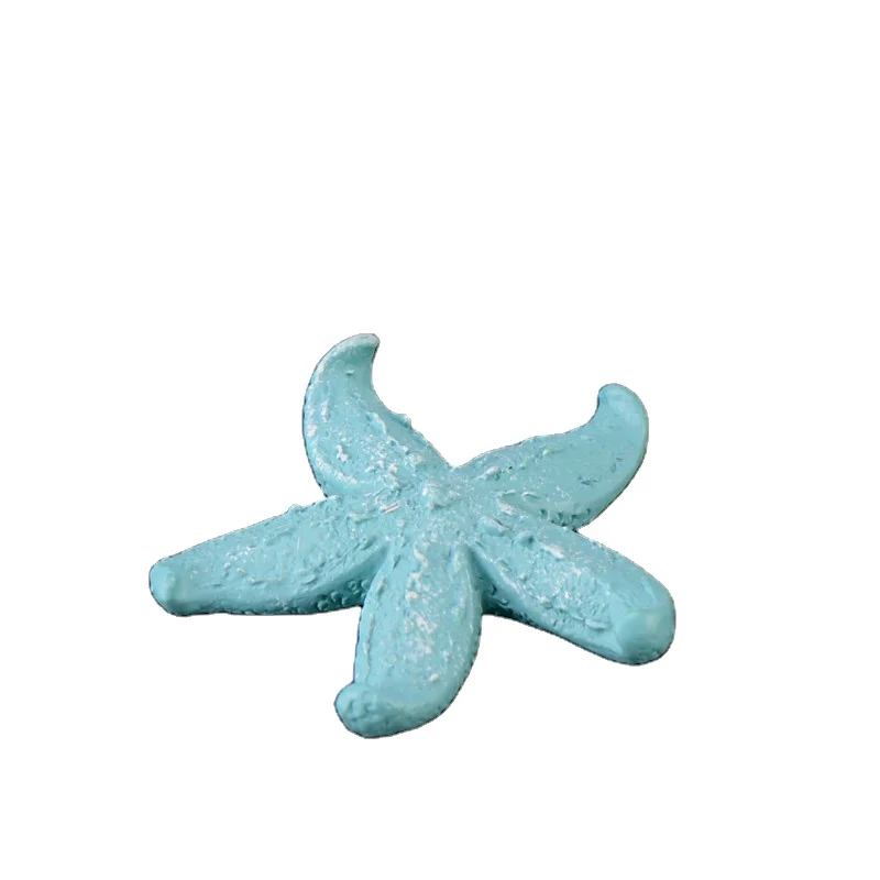 Mini Starfish For Aquarium Raising Fish Turtle Decorated Artificial Coral Reef  Fish Tank  Resin DIY Ornaments Small Gift
