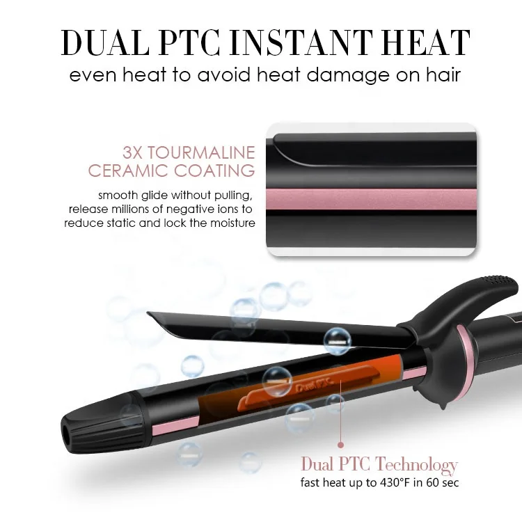 
Steam Curling Iron for Hair Styling Tools to Electric Hair Threading Machine with Private Label New Products 2019 Innovative Pro 