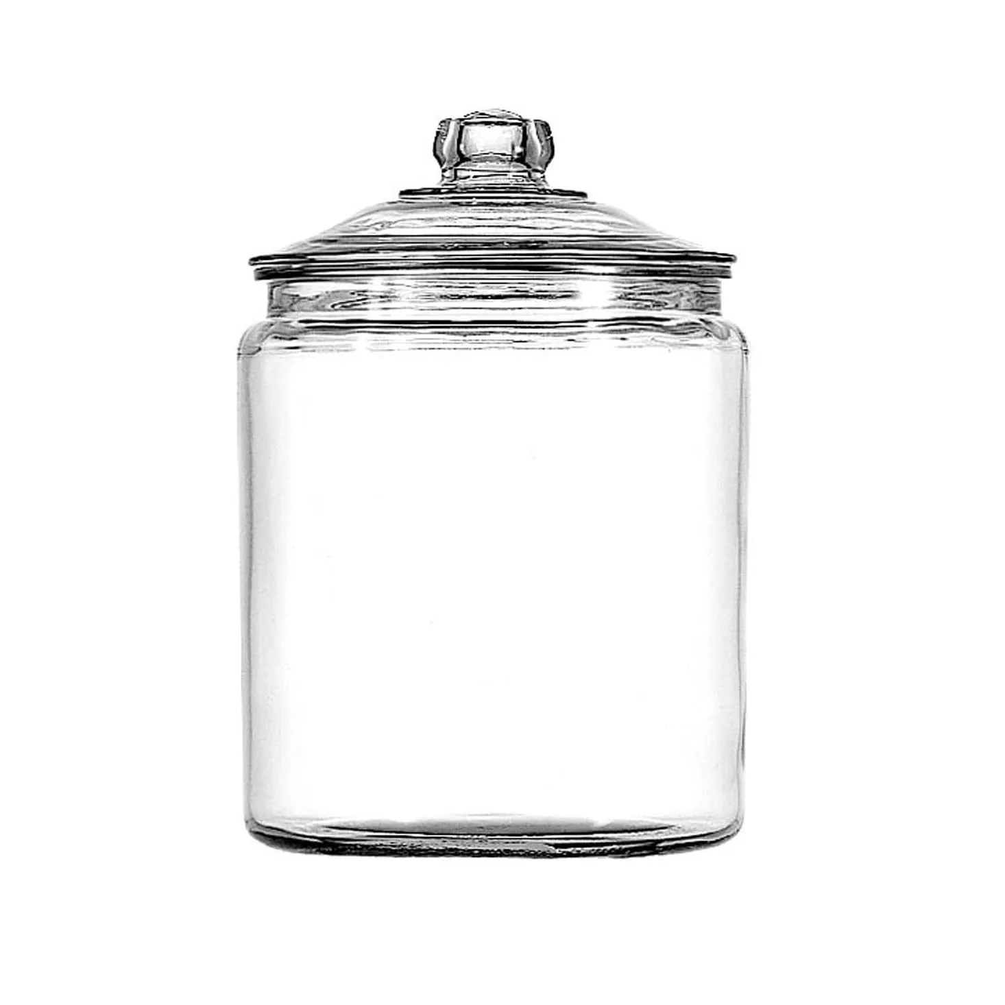 Wholesale large glass jars for empty storage of biscuits snacks sealed spice glass jars