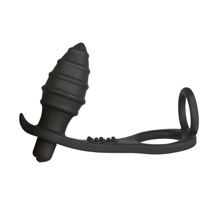 
rotating Butt Plugs Silicone rechargeable Prostate Massager plug sex toy anal sexual vibrator penis ring 