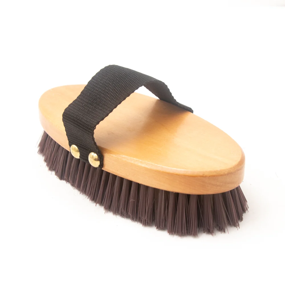 OEM Horse Brush Equestrian Grooming Horse Grooming Tools Wooden Horsetail Mane Comb Horse Racing Care Comb