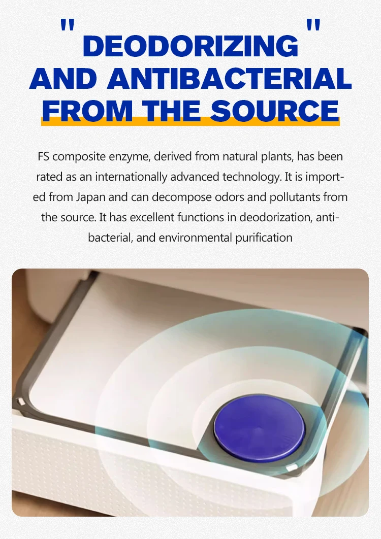 Hot Selling Auto Smart Cat Toilet APP Self-cleaning Smart Pet Robot Cat Litter Box For Cats