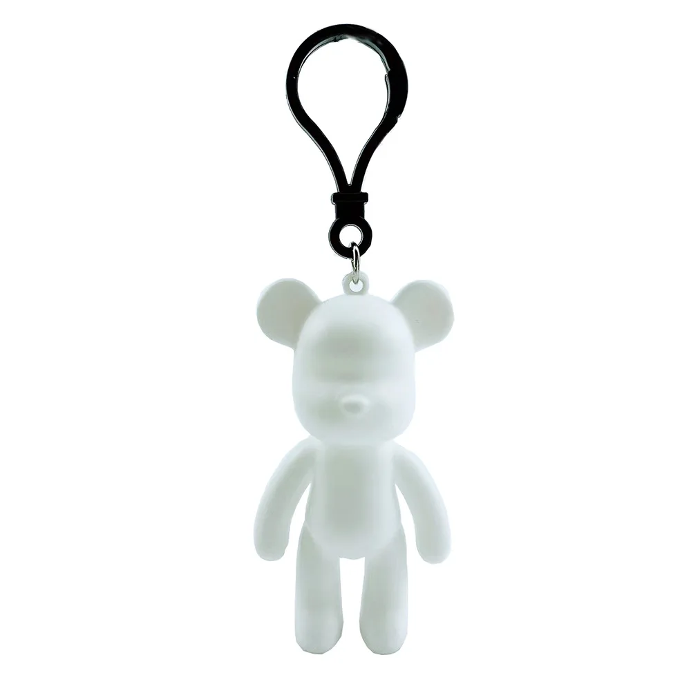 White Embryos Fluid Bear Painting Customized Fluid Bear Box DIY Creative Fluid Bear In Wholesale