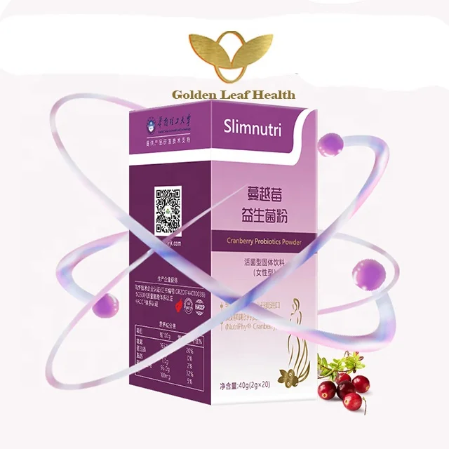 Golden Leaf Health OEM Probiotic and Prebiotic Probiotic Supplements Prebiotic  Probiotic for Women